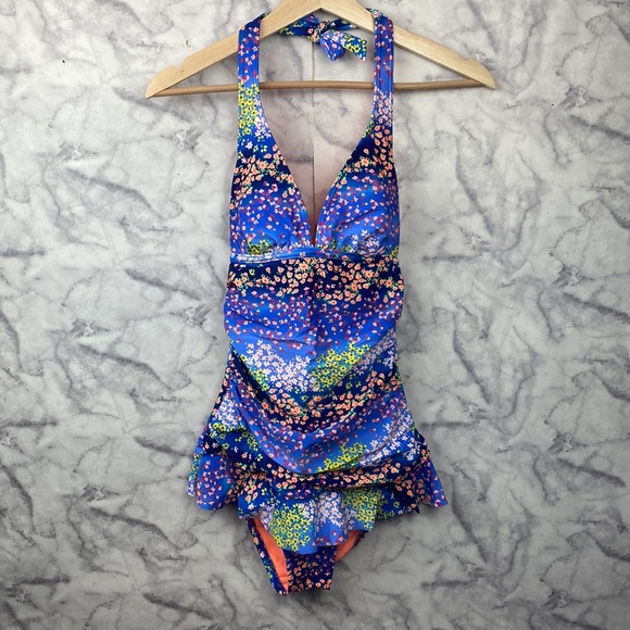 Arizona Jean Company Other - Neon Floral One Piece Swimsuit